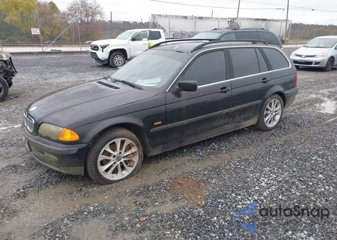 2001 BMW 325I from USA, damaged, VIN WBAAW33451EN80298